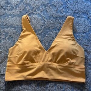 Lululemon Align V Neck Bra 10 Mango Dream